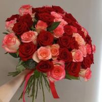 АКЦИЯ!!! 51 роза под ленту