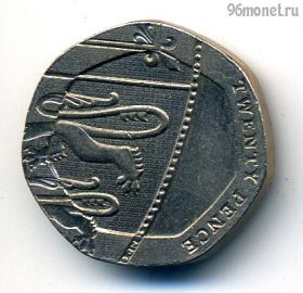 Великобритания 20 пенсов 2009