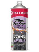 Масло TOTACHI Ultra Hypoid Gear Fully Syn GL-5/MT-1 75/85 для заднего дифференциала 8 промакс и Tenet T8