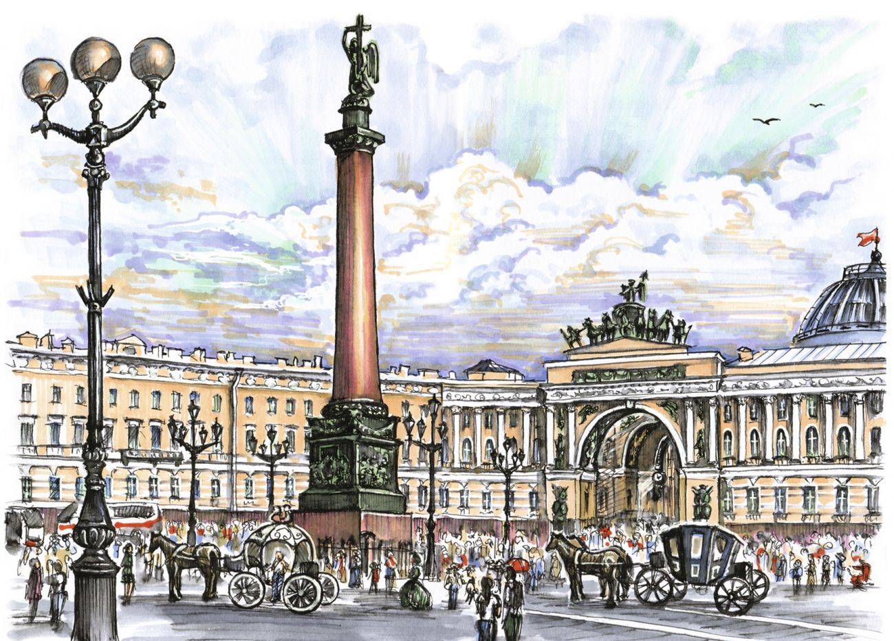 Санкт-Петербург. Дворцовая площадь
