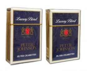 Сигареты Peter Johnson. Румыния времен СССР 90-е годы. Редкие. Оригинал. verified