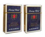 Сигареты Peter Johnson. Румыния времен СССР 90-е годы. Редкие. Оригинал. verified