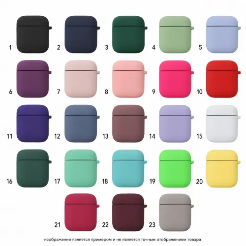 Силиконовый чехол для наушников "Цветной" для AirPods 3