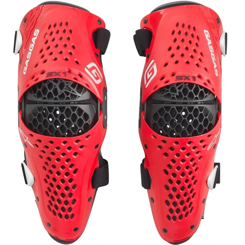 Alpinestars/GASGAS SX-1 V2 Knee Protector Red/Black защита колен