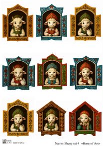Sheep set 4