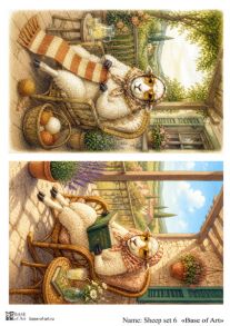 Sheep set 6