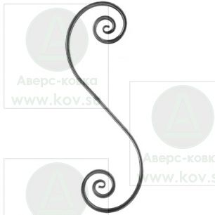 15S-860-1 "Завиток "S-образный"