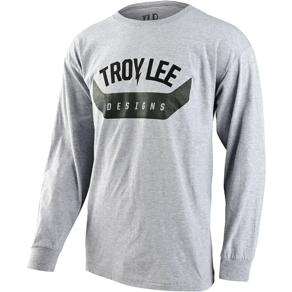 Troy Lee Designs ARC LS Tee Heather Gray лонгслив