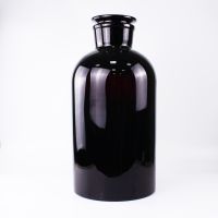 Склянка (штанглас) Labdevices, 20000 мл, темное стекло, с притёртой пробкой, широкое горло