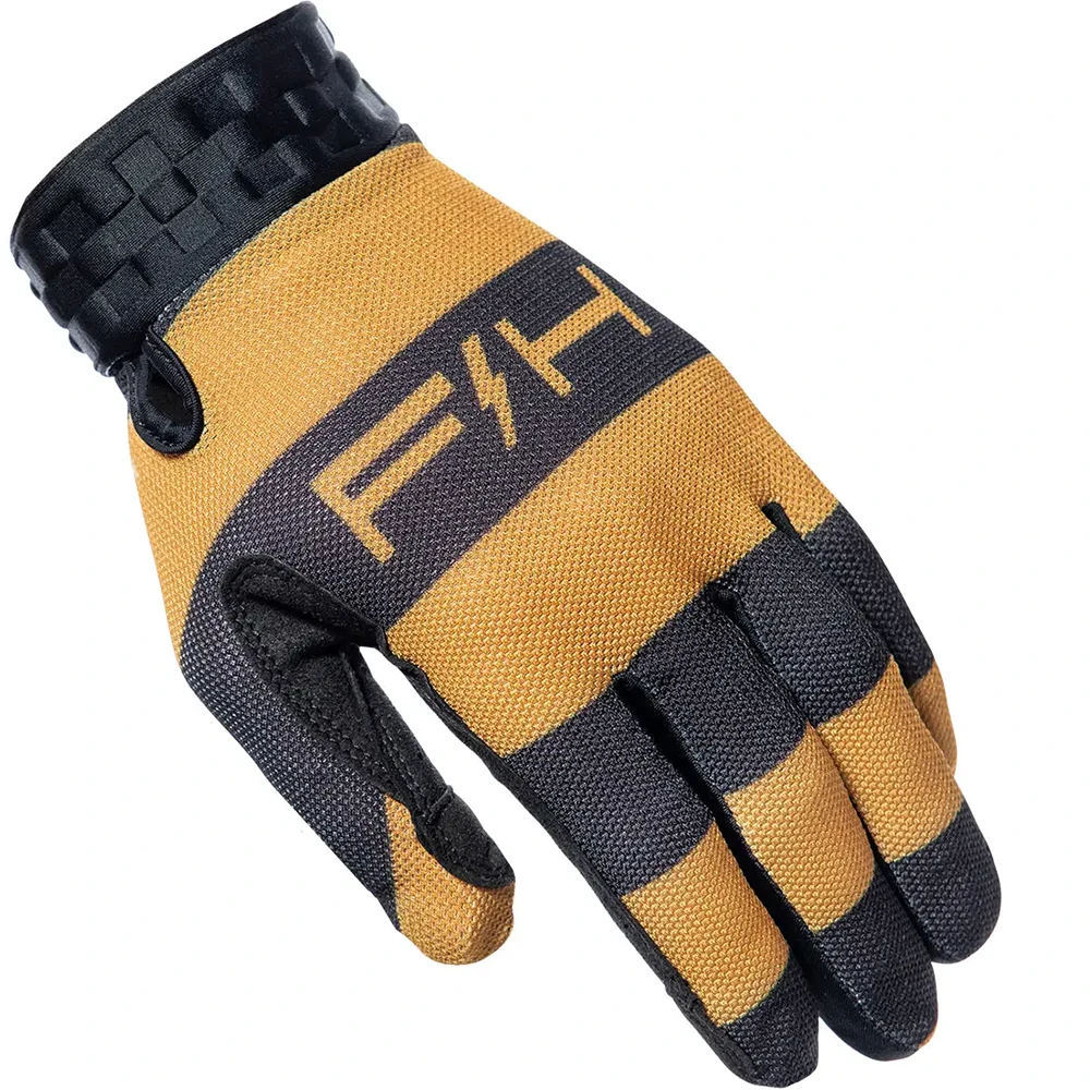 FastHouse Vapor Ray Vintage Gold/Black перчатки для мотокросса