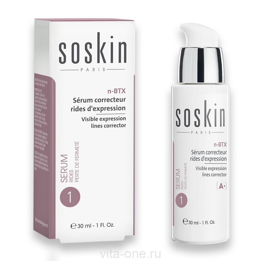 Корректор мимических морщин n-BTX SOSKIN Visible Expression Lines Corrector 30 мл