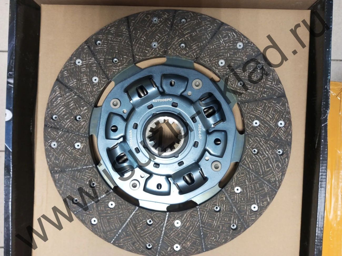 Диск сцепления (6hk1/j08e) fvr34/fsr34/hino500 380x240x10x44.7/44.5