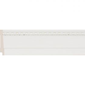 Багет Cosca Плинтус 90 Слоновая Кость B1090/W25Д240хШ1.5хВ9см / Коска.