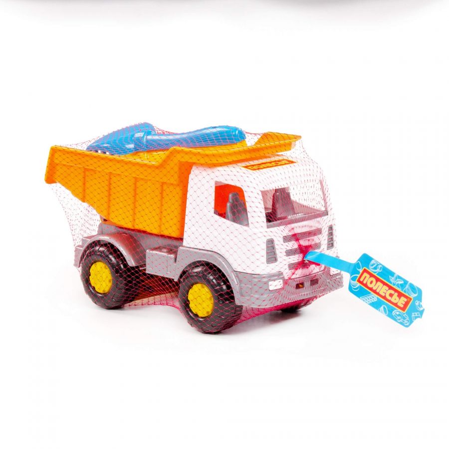 Набор №183: "Мираж", автомобиль-самосвал + лопатка №5, грабельки №5