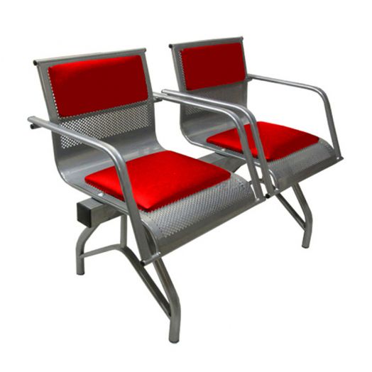 Многоместная секция Стайл-М, 2-х местная (Красная)