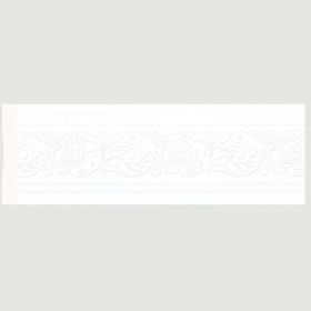 Багет Cosca Бордюр 100 Белый Мат W100(2)/W27 Д240хш1хв10см / Коска.
