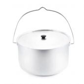 Котелок костровой СЛЕДОПЫТ цилиндрический алюминиевый 6л PF-CWS-P119