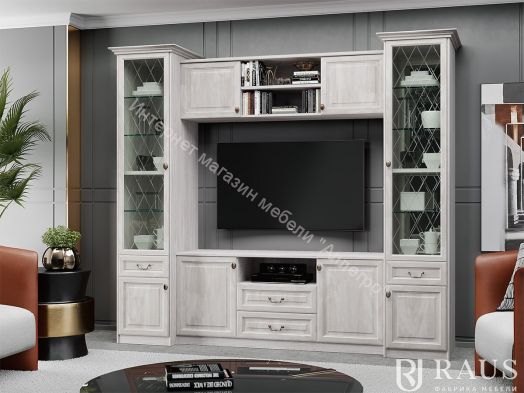 Шкаф для посуды ЯН-03 "Янна" Орех Мальта