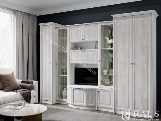 Шкаф для посуды ЯН-03 "Янна" Орех Мальта