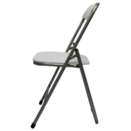 Складной стул  РС 04 (Цвет обивки Белый)