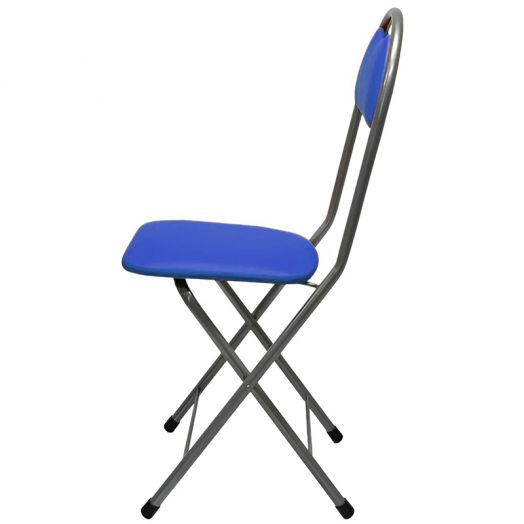 Складной стул  ДУГА (Цвет обивки Синий)