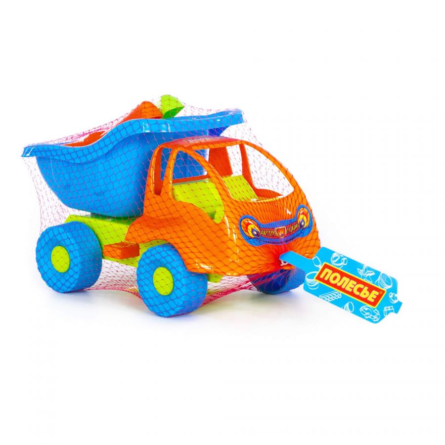 Набор №51: "Муравей", автомобиль-самосвал + совок №2, грабельки №2