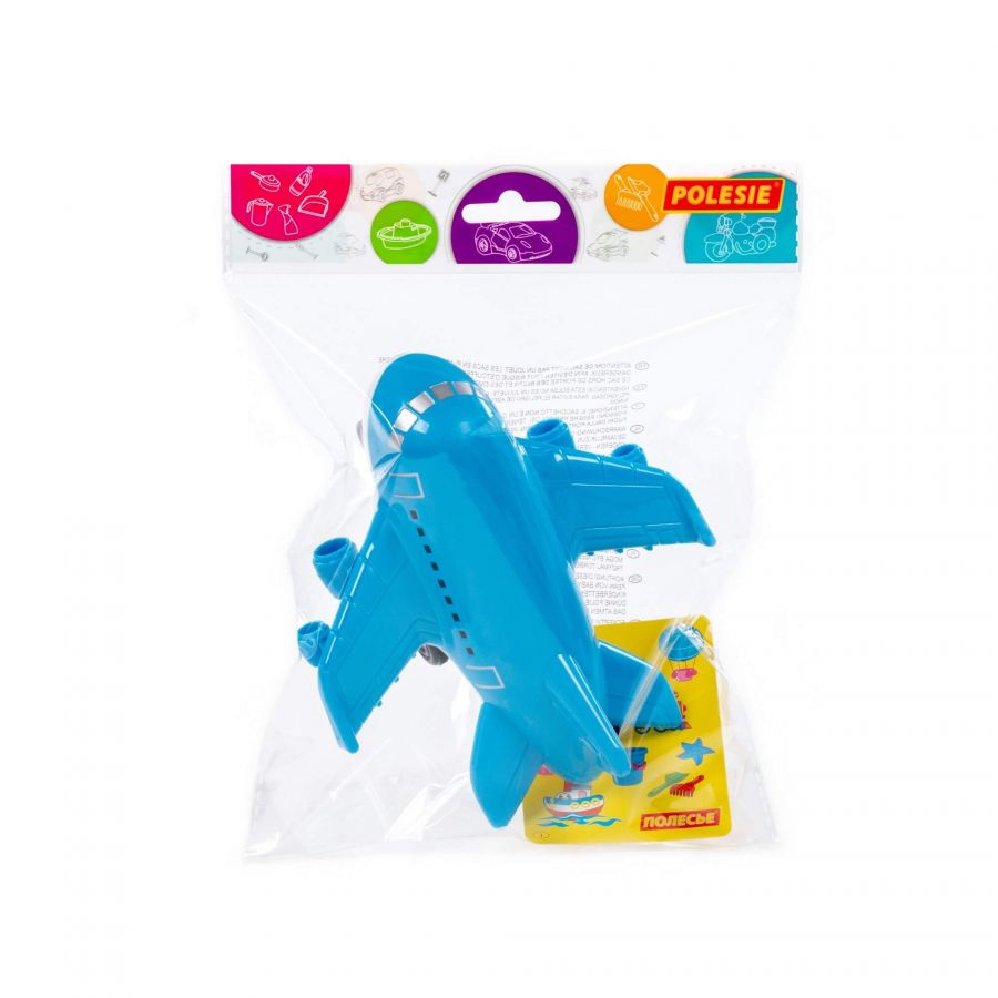 Самолёт "Илья" инерционный (в пакете)