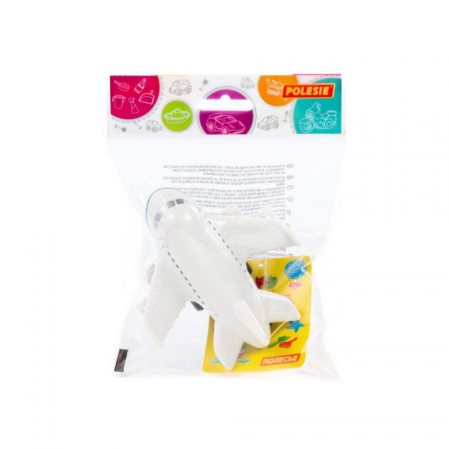 Самолёт "Ильюша" инерционный (в пакете)