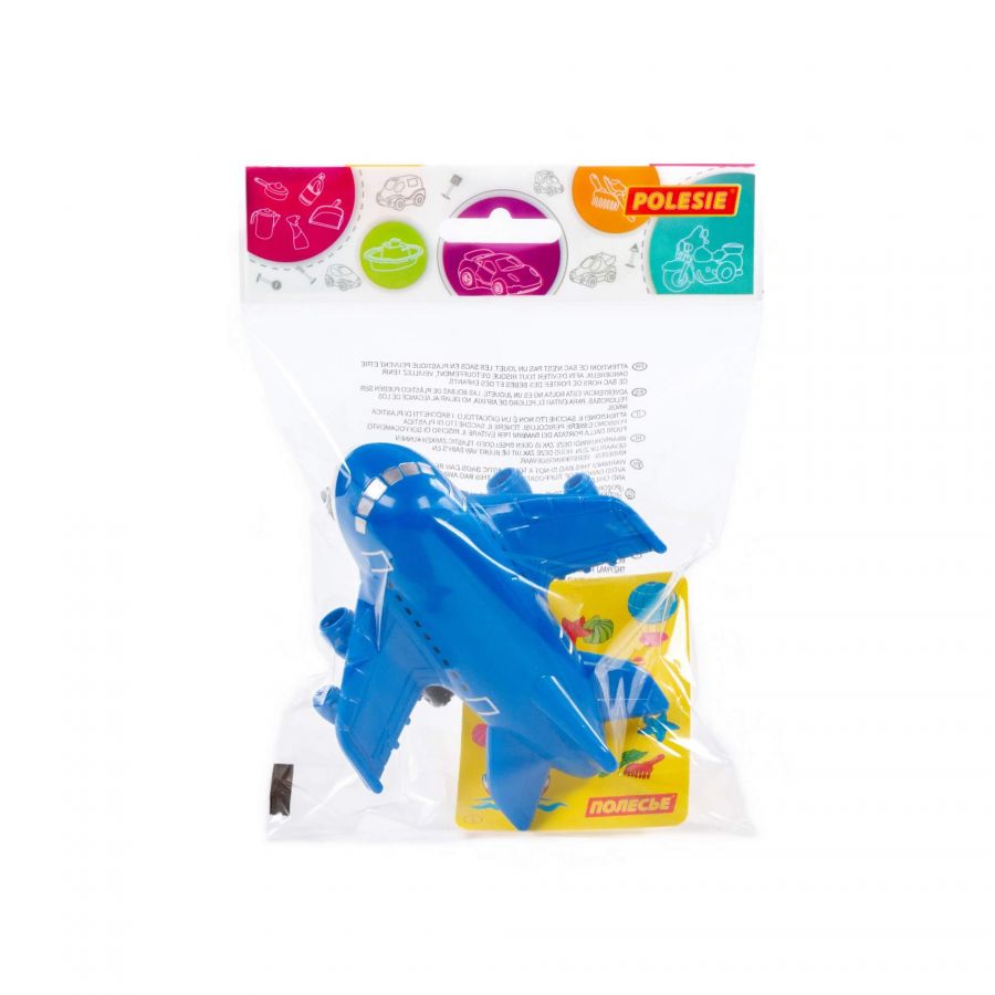 Самолёт "Ильюша" инерционный (в пакете)