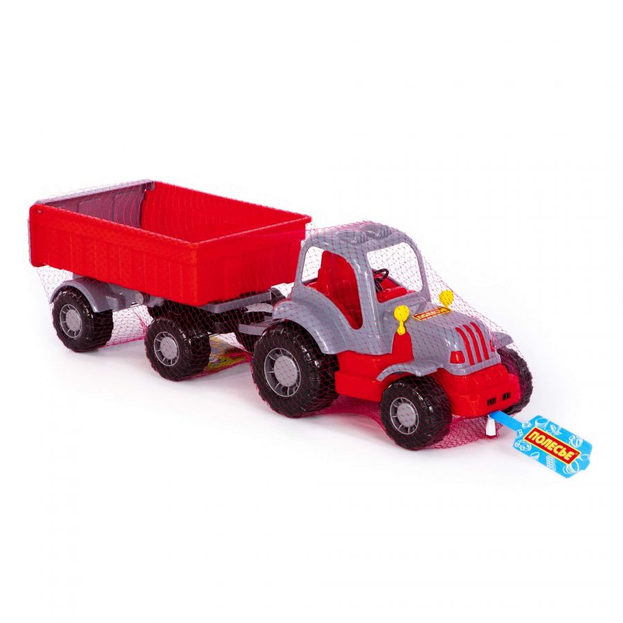 "Силач", трактор с прицепом №1