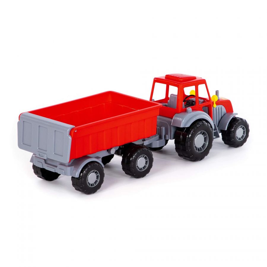 "Алтай", трактор с прицепом №1