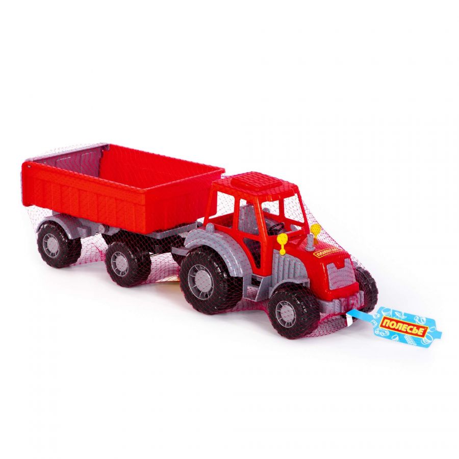 "Алтай", трактор с прицепом №1