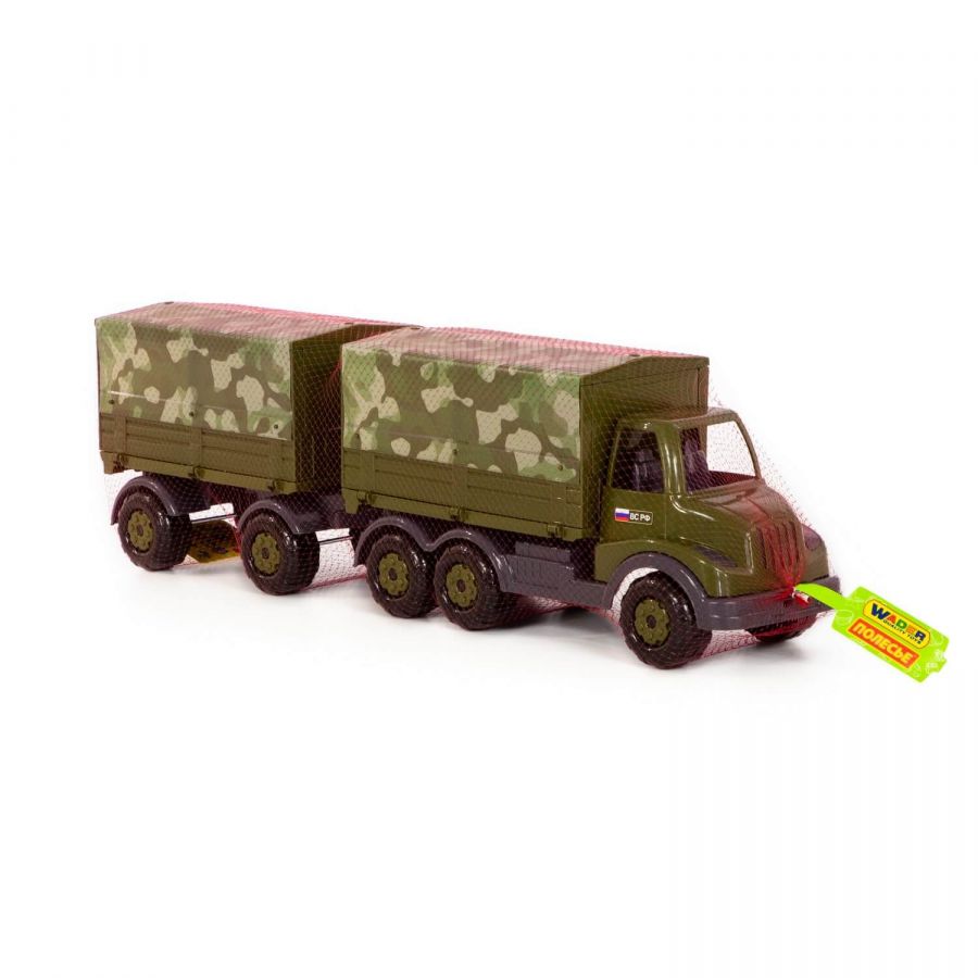 "Муромец", автомобиль бортовой тентовый военный с прицепом