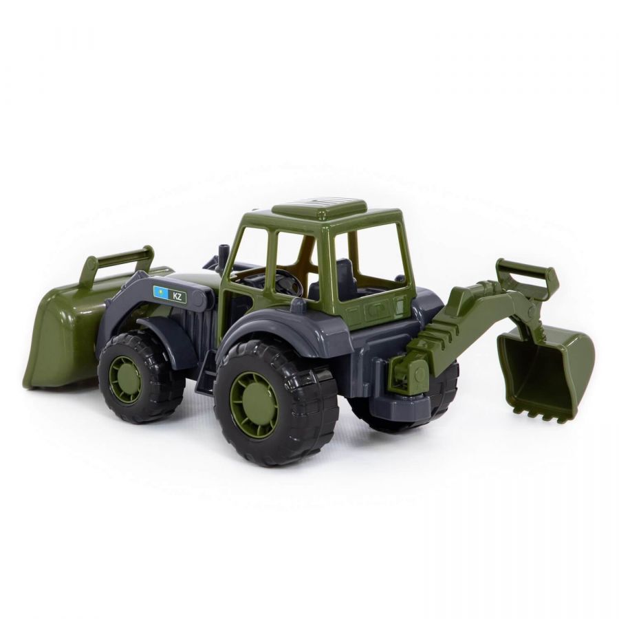 "Мастер", трактор-экскаватор военный (KZ)