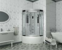 Душевая кабина Niagara Lux NG-7710 100x100 с гидромассажем схема 7