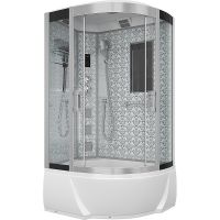 Душевая кабина Niagara Lux 120x80 NG-7712W с гидромассажем схема 1