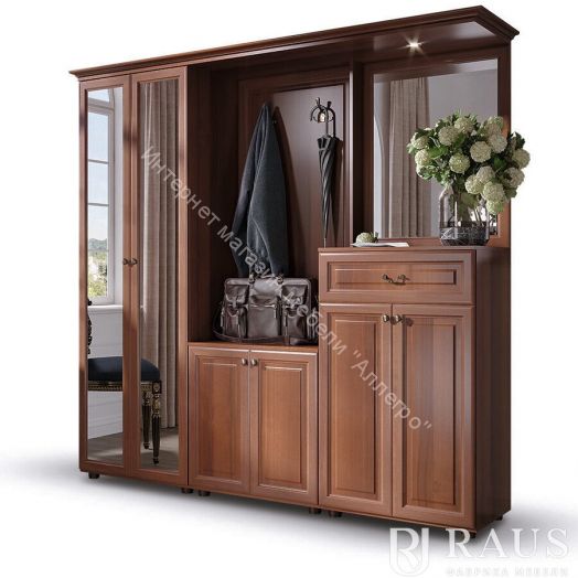 Прихожая большая с зеркалом ЯН-28 "Янна"