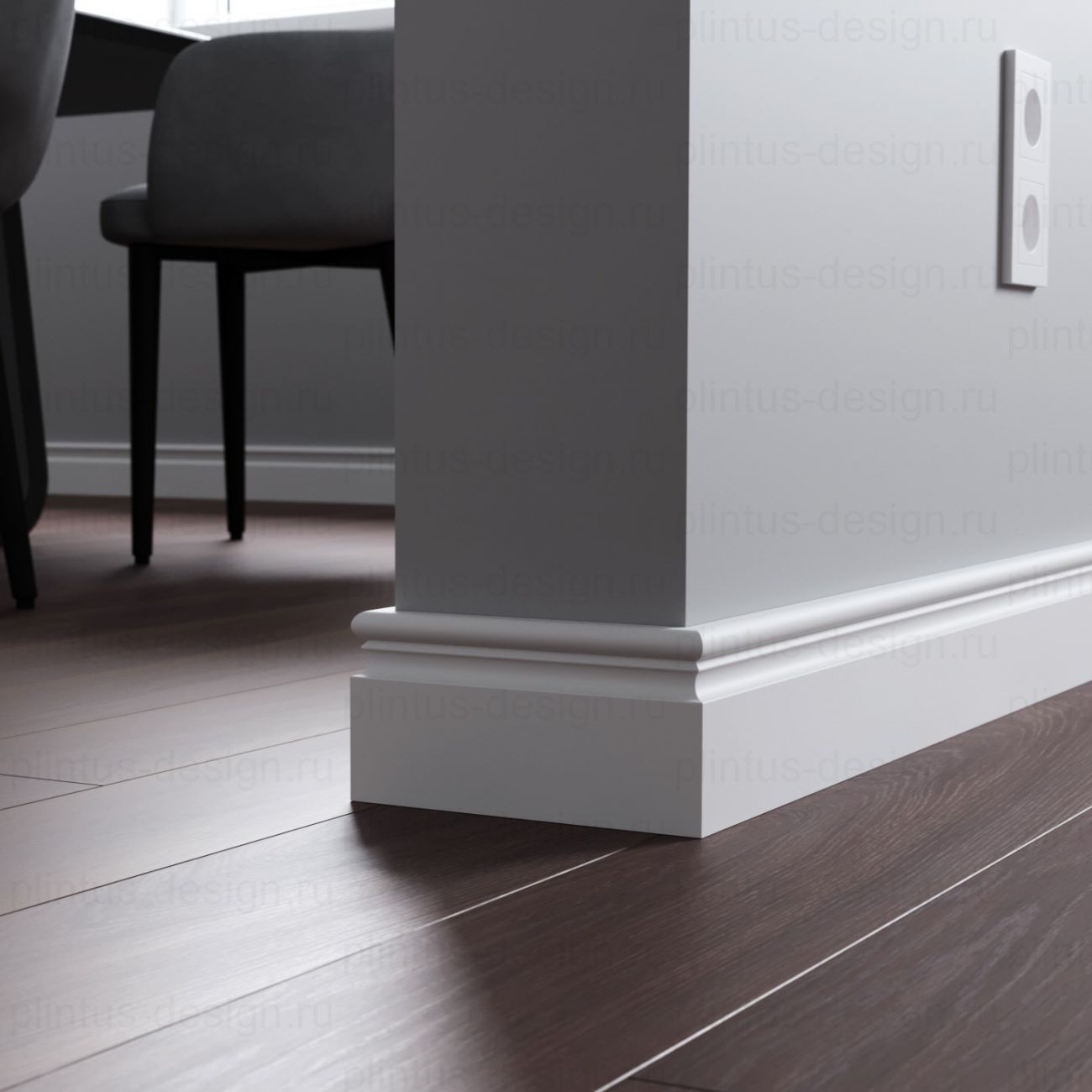 LWD Original Каролина плинтус из МДФ