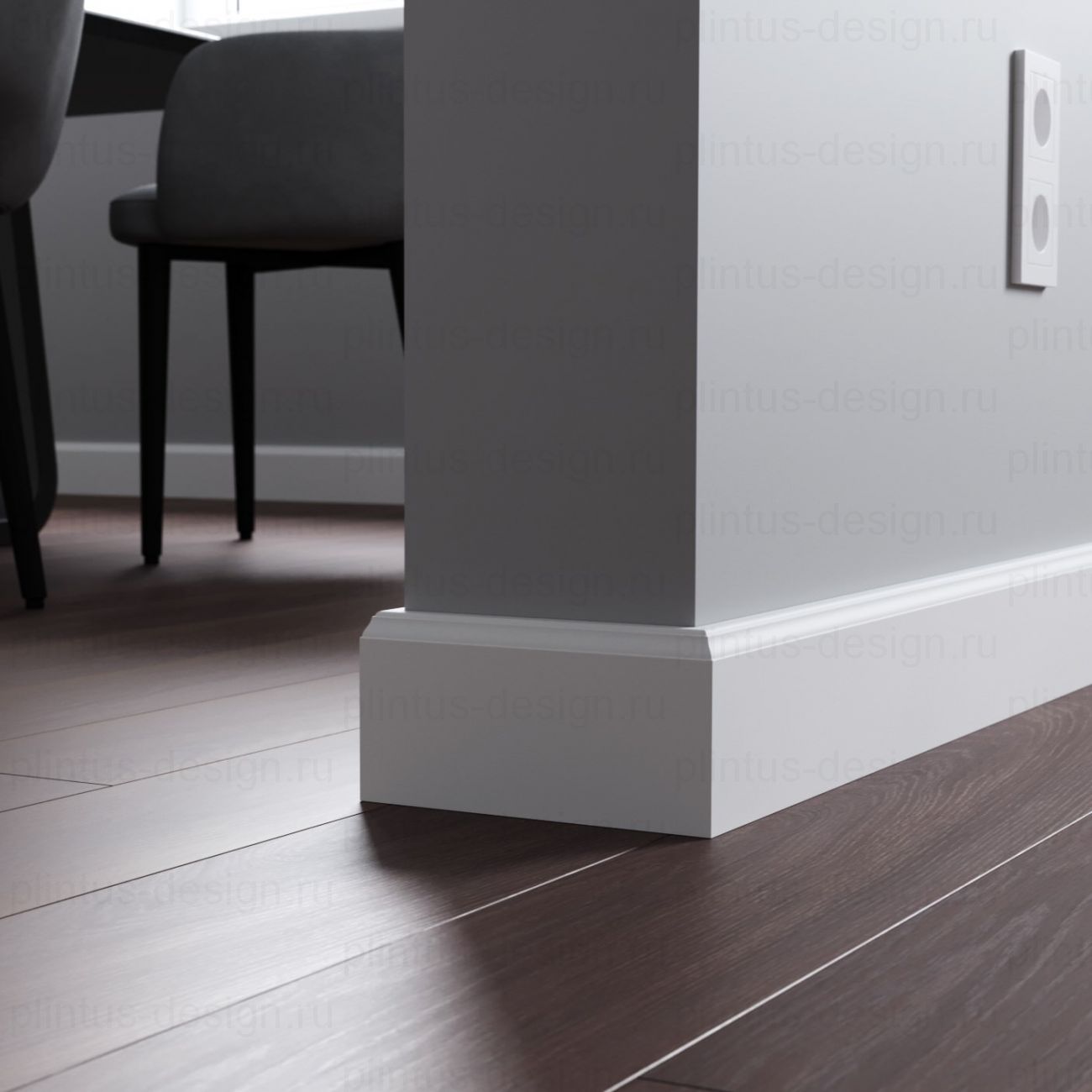 LWD Design Нью-Джерси плинтус из МДФ