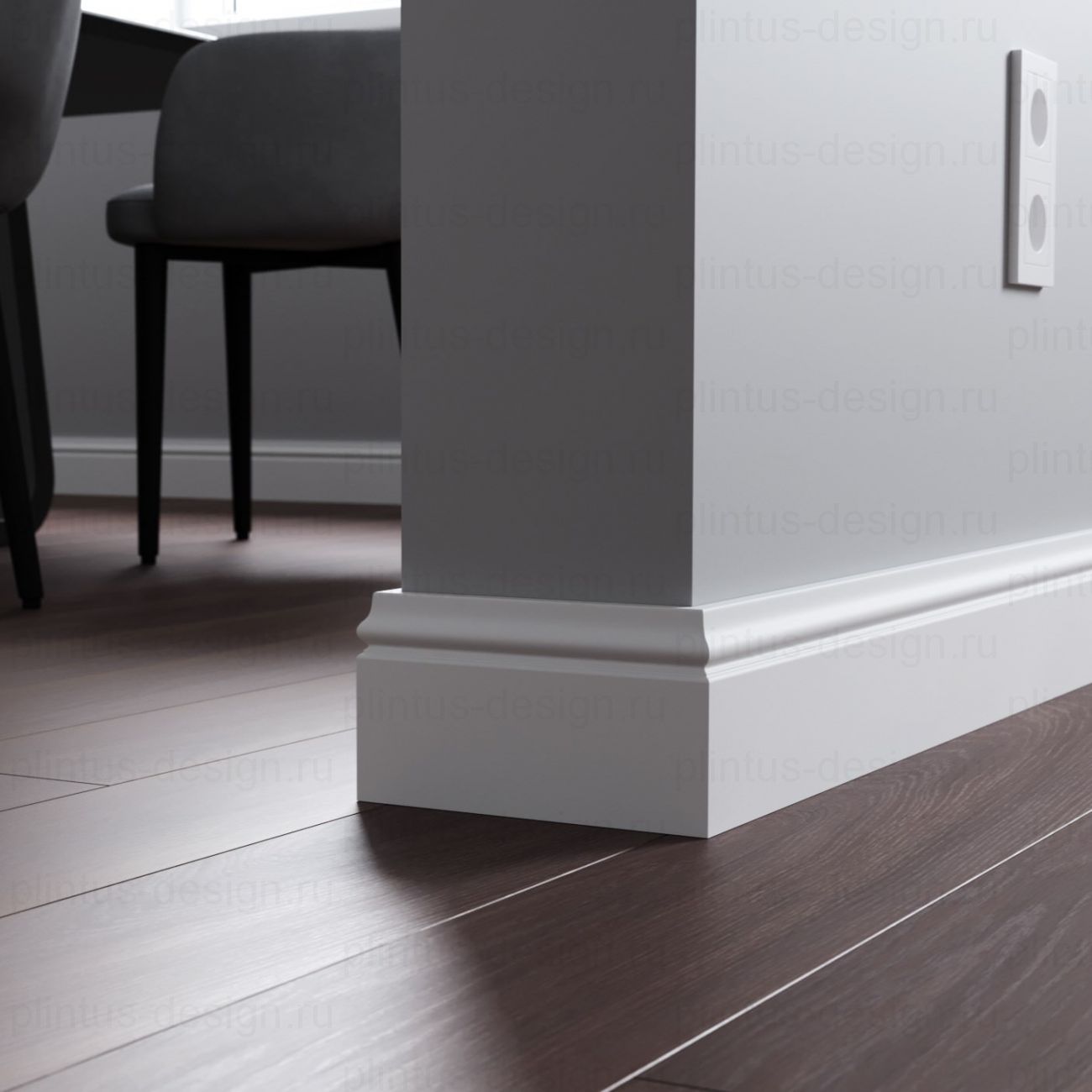 LWD Design Теннесси плинтус из МДФ