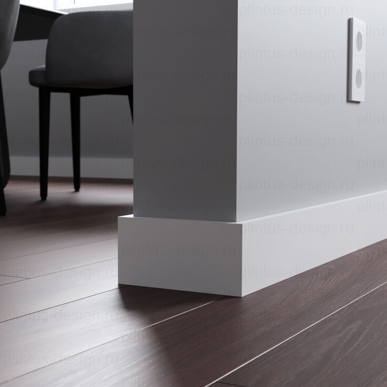 LWD Classic Висконсин плинтус из МДФ