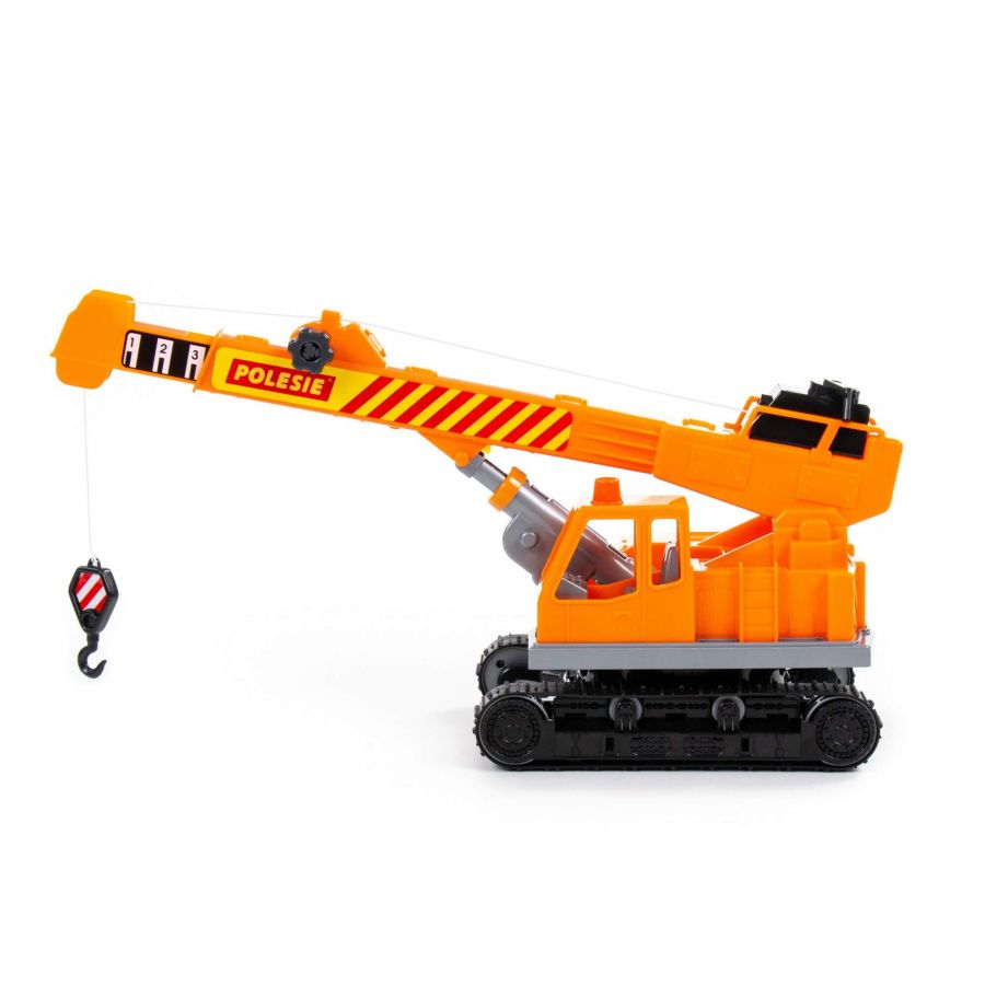 "Монолит", гусеничный кран (в сеточке)