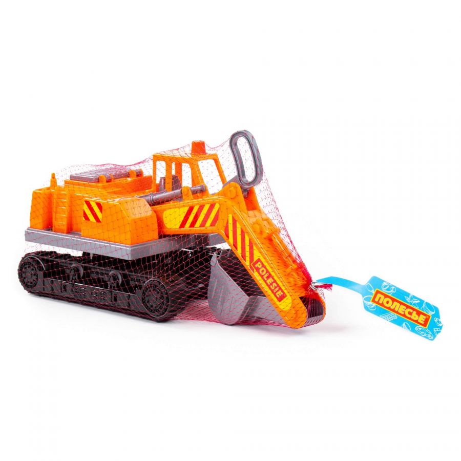 "Монолит", гусеничный экскаватор (в сеточке)