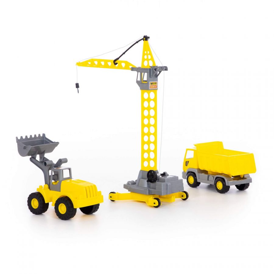Набор строительной техники "Агат" (в коробке)