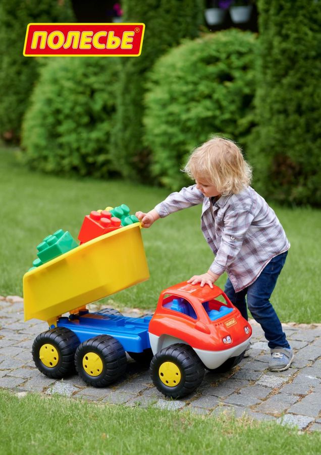 "Дакар", автомобиль-самосвал с прицепом (в пакете)