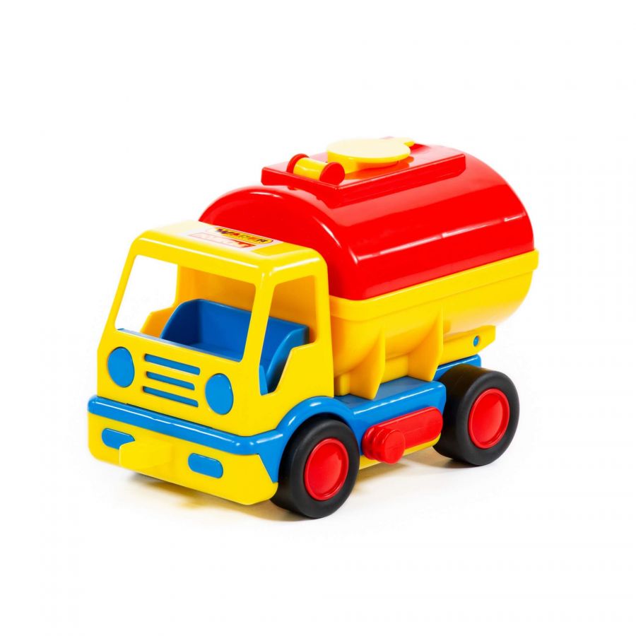 "Базик", автомобиль-бензовоз (в сеточке)