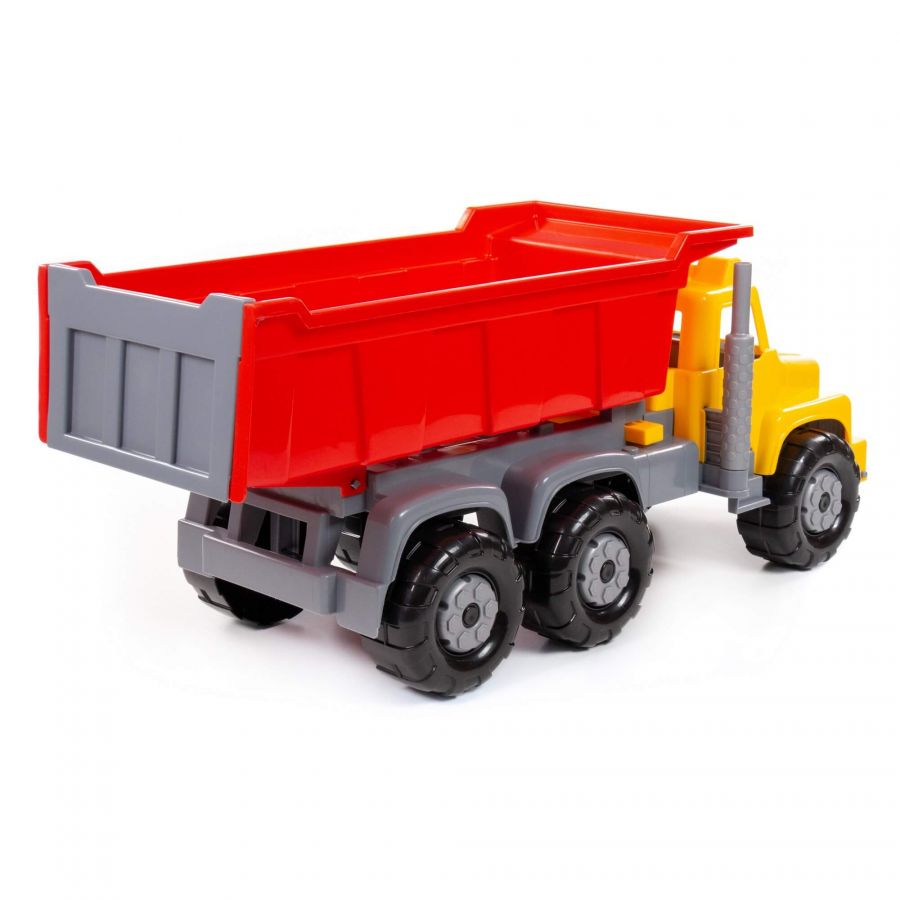 "Супергигант", автомобиль-самосвал (жёлто-красный)