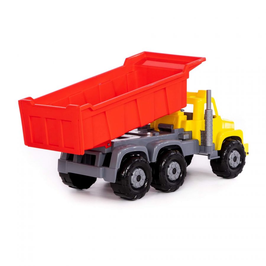 "Супергигант", автомобиль-самосвал (жёлто-красный)