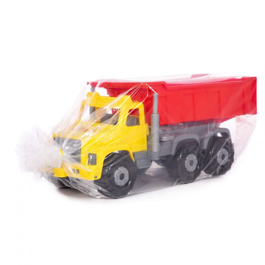 "Супергигант", автомобиль-самосвал (жёлто-красный)