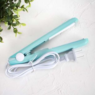 Инструменты для куклоделия - Утюжок для волос, плойка голубая